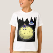 Maan-Hond 009 T-shirt (Voorkant)