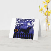 Maan Hondje Kaart (Gele Bloem)