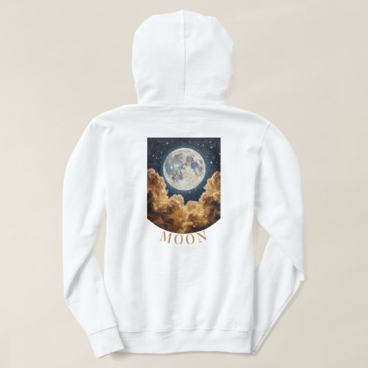 Maan Hoodie (Design achterkant)