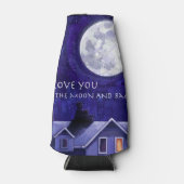 Maan horloge flesjeskoeler (Voorkant)