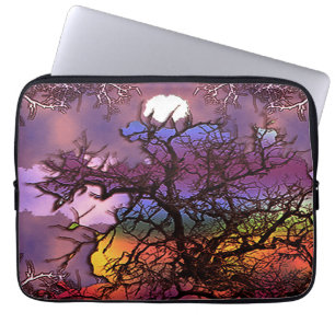 Maan in de Bomen...... Laptop Sleeve