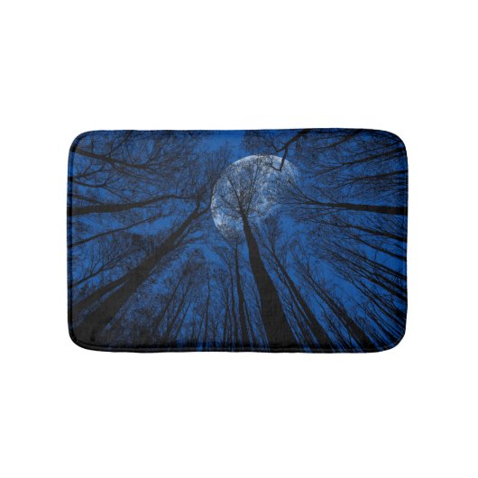 Maan in de Night Sky Badmat (Voorkant)