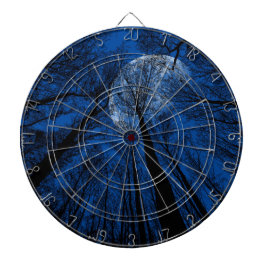 Maan in de Night Sky Dartbord