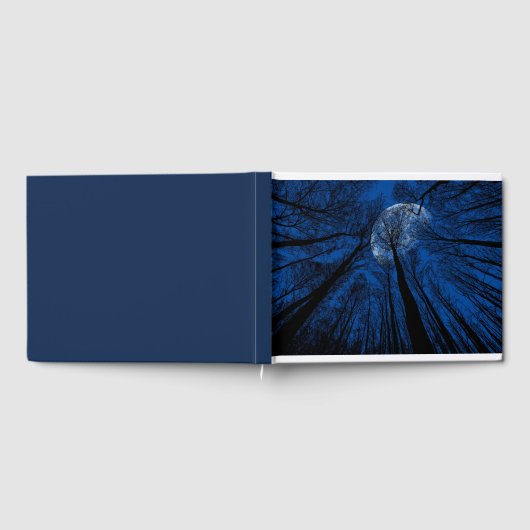 Maan in de Night Sky Gastenboek (Volledig)