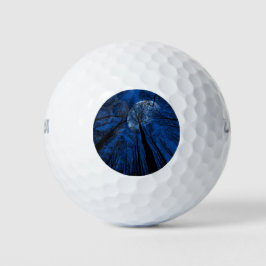 Maan in de Night Sky Golfballen