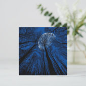 Maan in de Night Sky Kaart (Staand voorkant)