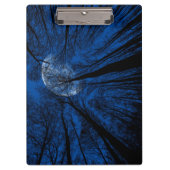 Maan in de Night Sky Klembord (Voorkant)