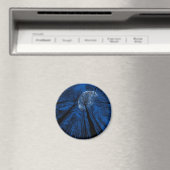 Maan in de Night Sky Magneet (Insitu (Vaatwasser))