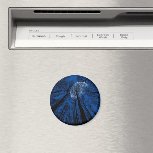 Maan in de Night Sky Magneet (Insitu (Vaatwasser))