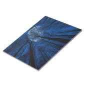 Maan in de Night Sky Notitieblok (Schuin)