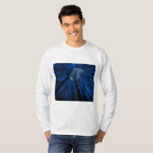 Maan in de Night Sky T-shirt (Voorkant volledig)