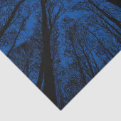 Maan in de Night Sky Tissuepapier (Detail)