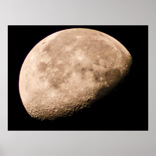 Maan in transitie – derde kwartfase poster (Voorkant)