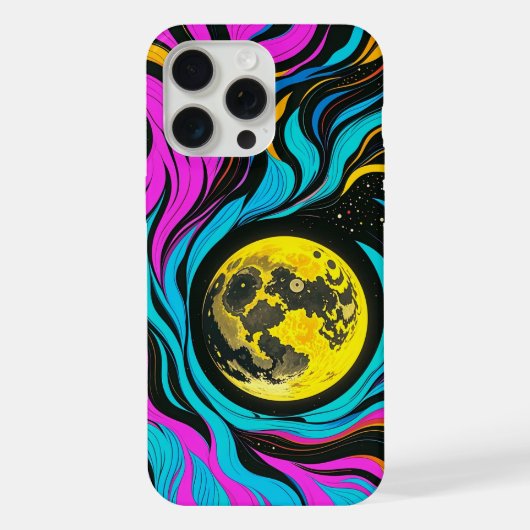 maan iPhone hoesje (Achterkant)