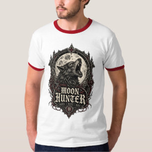 MAAN JAGER — Weerwolfembleem T-shirt