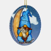 Maan kabouter keramisch ornament (Rechts)