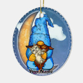 Maan kabouter keramisch ornament (Links)