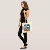 Maan kabouter tote bag (Voorkant (model))