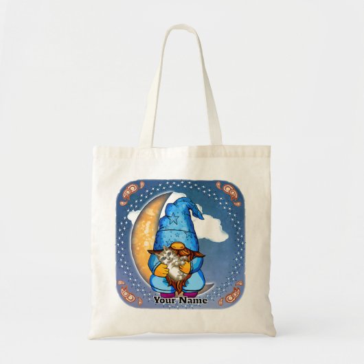 Maan kabouter tote bag (Voorkant)