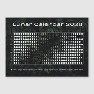 Maan Kalender 2026 Maansfasen Grafiek