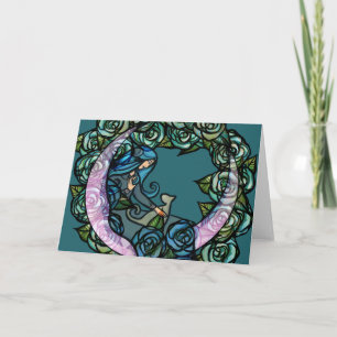 Maan Kat Godin Maan Kind Katten Kaart