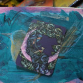 Maan Kat Godin Maan Kind Katten Notitiekaartje