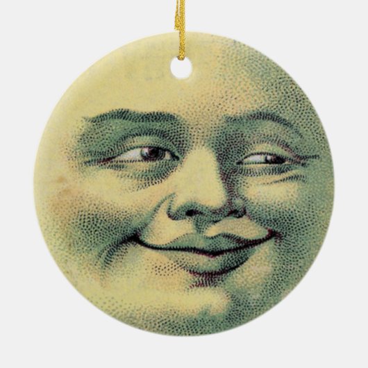  maan keramisch ornament (Achterkant)