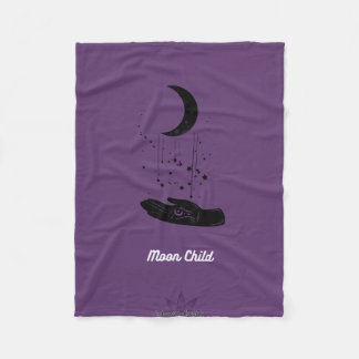 Maan Kind Fleece Deken