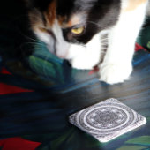 Maan Kind Mandala Drievoudige Maan Heks Uitnodigin Notitiekaartje