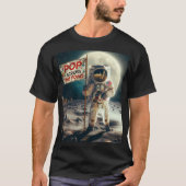 Maan kleur ontwerp t-shirt (Voorkant)