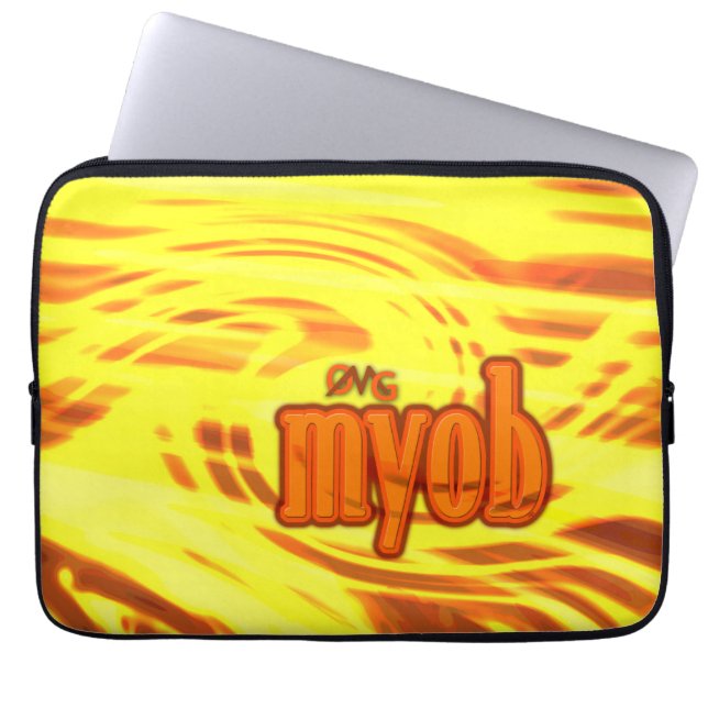Maan! Laptop Sleeve (Voorkant)