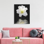 Maan lelie canvas afdruk (Insitu (Woonkamer))