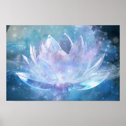 Maan Lotus Poster (Voorkant)