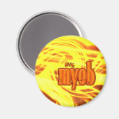 Maan! Magneet (Voorkant / Achterkant)