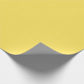 Maan Mais Geel Kleuraccent Cadeaupapier (Hoek)