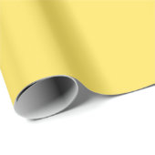 Maan Mais Geel Kleuraccent Cadeaupapier (Rol Hoek)