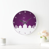 Maan met het Silhouet van de Moskee - de Klok van (Huis)