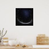 MAAN MET STER POSTER (Keuken)