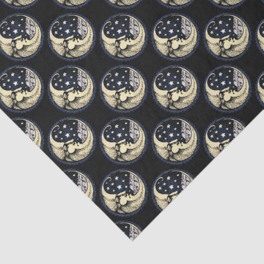 Maan met sterren TISSUE PAPER Tissuepapier (Detail)