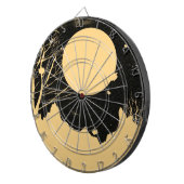 maan nacht 3 dartbord (Voorkant Rechts)