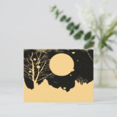  maan Night #3 Briefkaart (Staand voorkant)