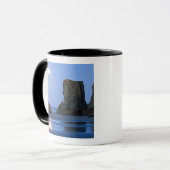 Maan onder, Bandon Beach, Oregon. Mok (Voorkant links)