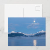 Maan ondergaand | Seabeck, Washington Briefkaart (Voorkant / Achterkant)