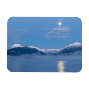 Maan ondergaand   Seabeck, Washington Magneet