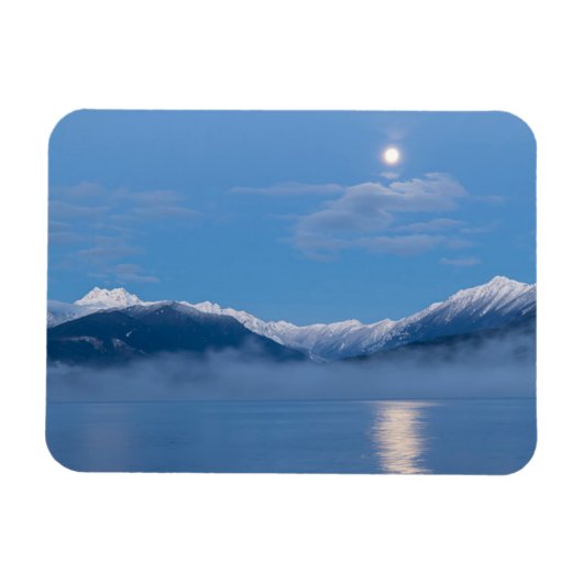 Maan ondergaand | Seabeck, Washington Magneet (Horizontaal)