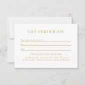 MAAN OOG HAND STERREN BEDRIJFSGESCHENK CERTIFICAAT (Achterkant)