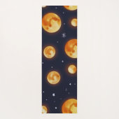 Maan op Vuur patroon Yogamat (Achterkant)