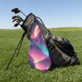 Maan opkomend golfhanddoek (Groen)