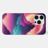 Maan opkomend iPhone hoesje (Achterkant horizontaal)