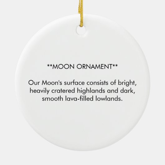 MAAN ORNAMENT (Achterkant)